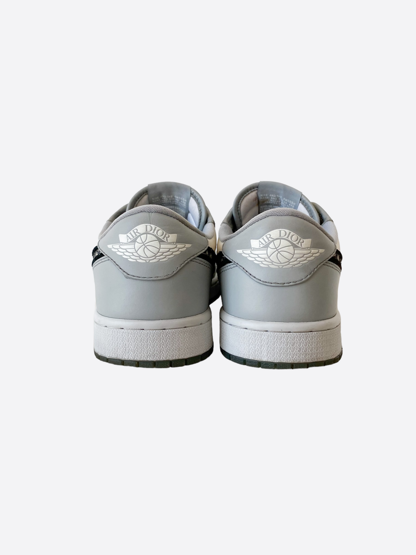 Dior Air Jordan Low Top Sneakers