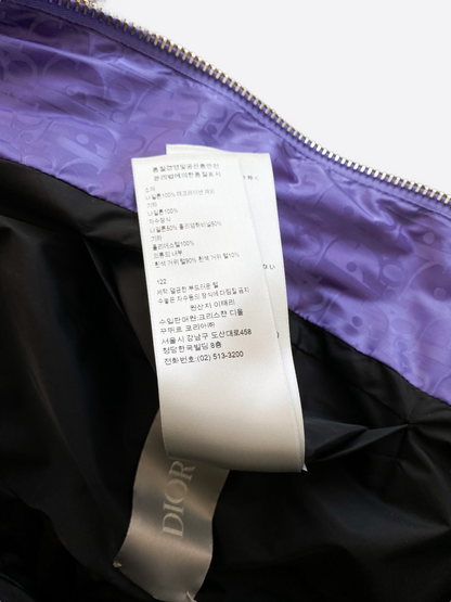 Dior Oblique Purple Puffer Jacket