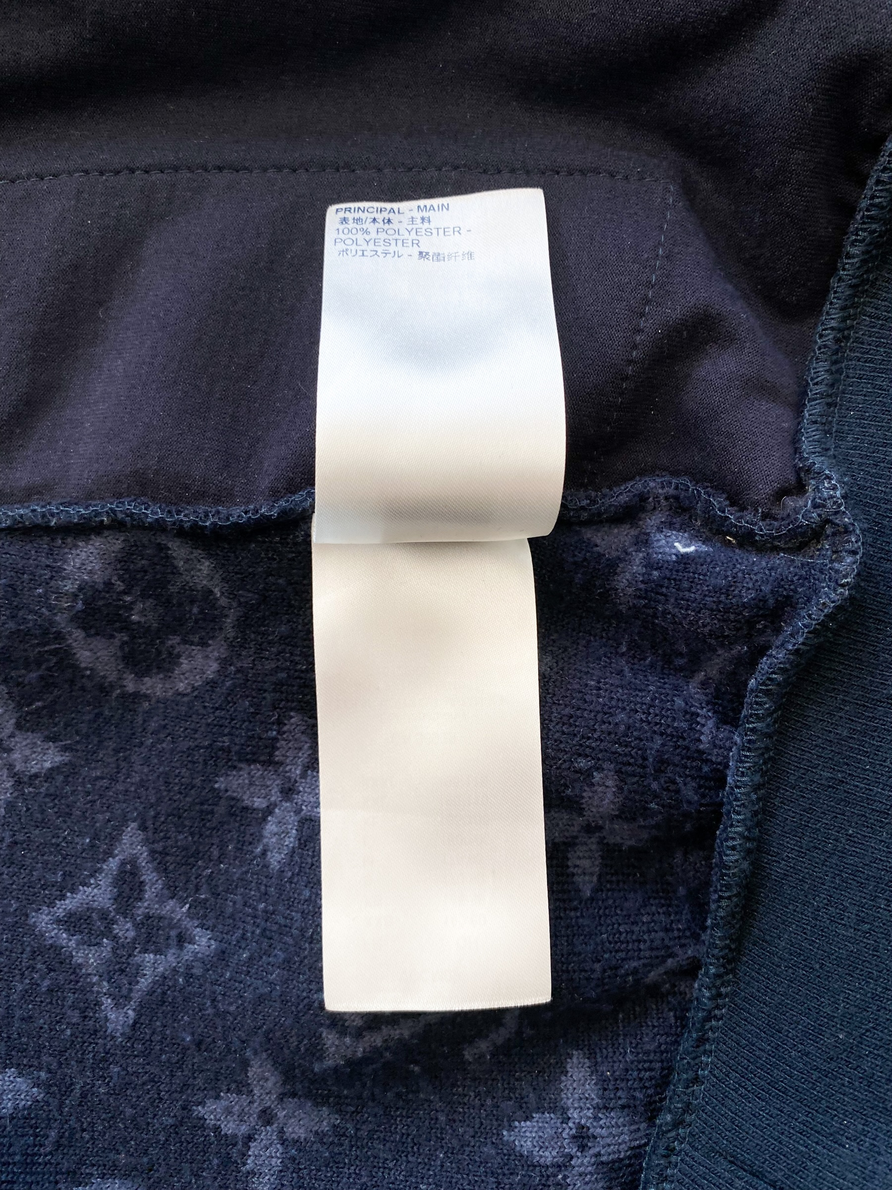 Louis Vuitton Navy Monogram Fleece Jacket – Savonches