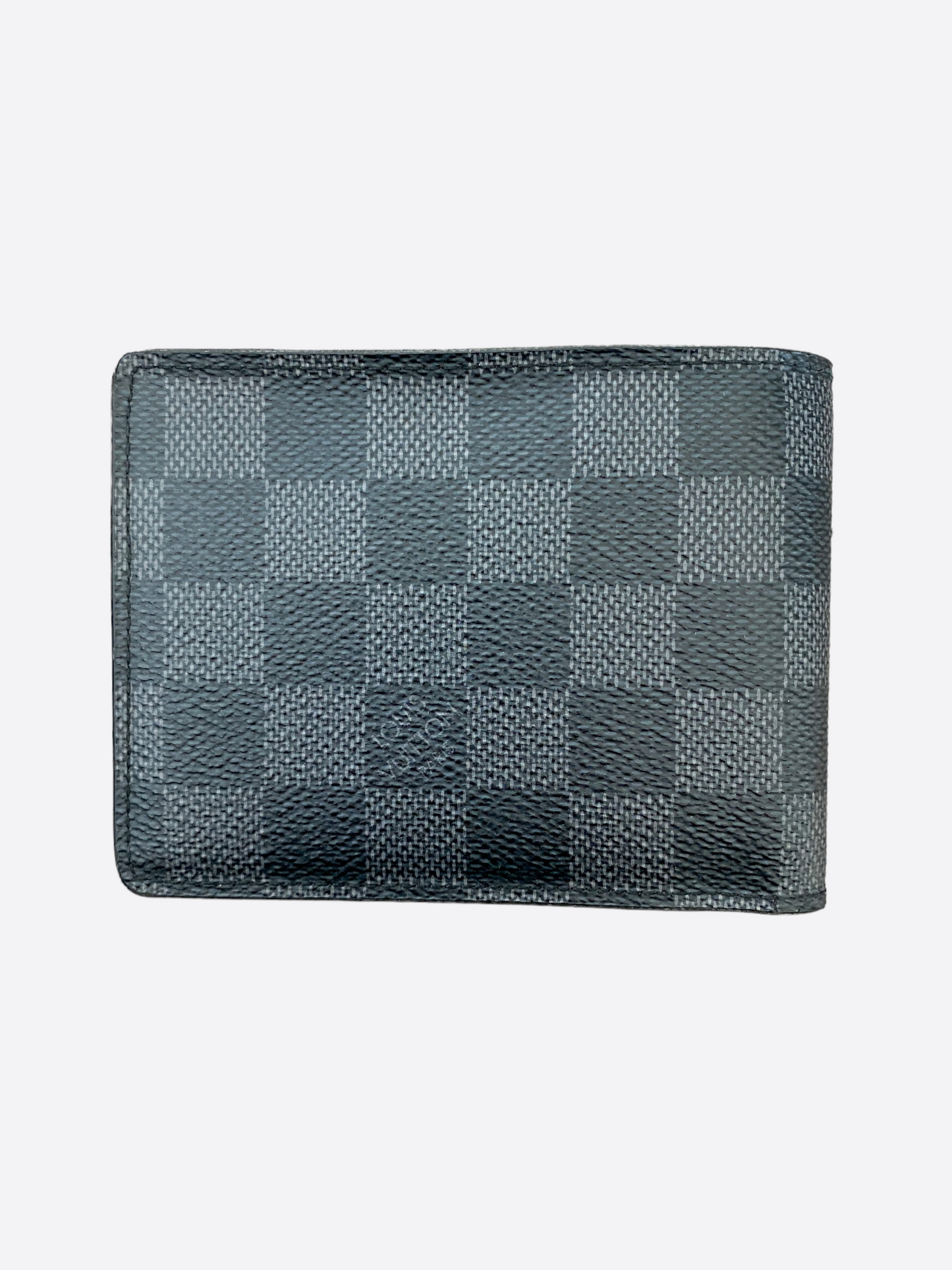Louis Vuitton Damier Long Gm Graphite Double Snap Wallet LV-W0930P
