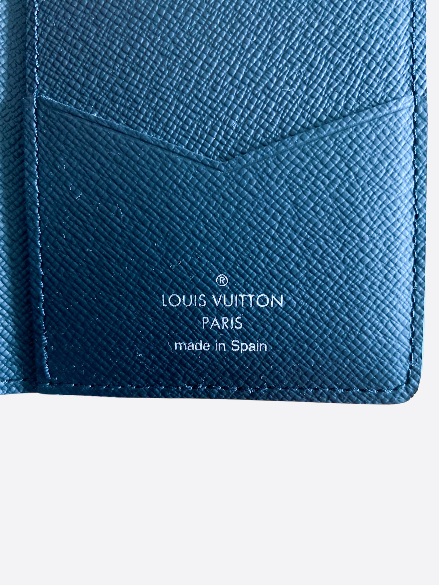 Louis Vuitton Blue EPI Monogram Eclipse Pocket Organizer – Savonches