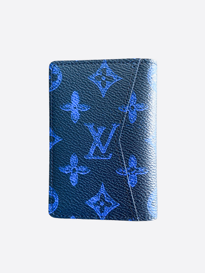 Louis Vuitton Blue Monogram Everyday Logo Pocket Organizer