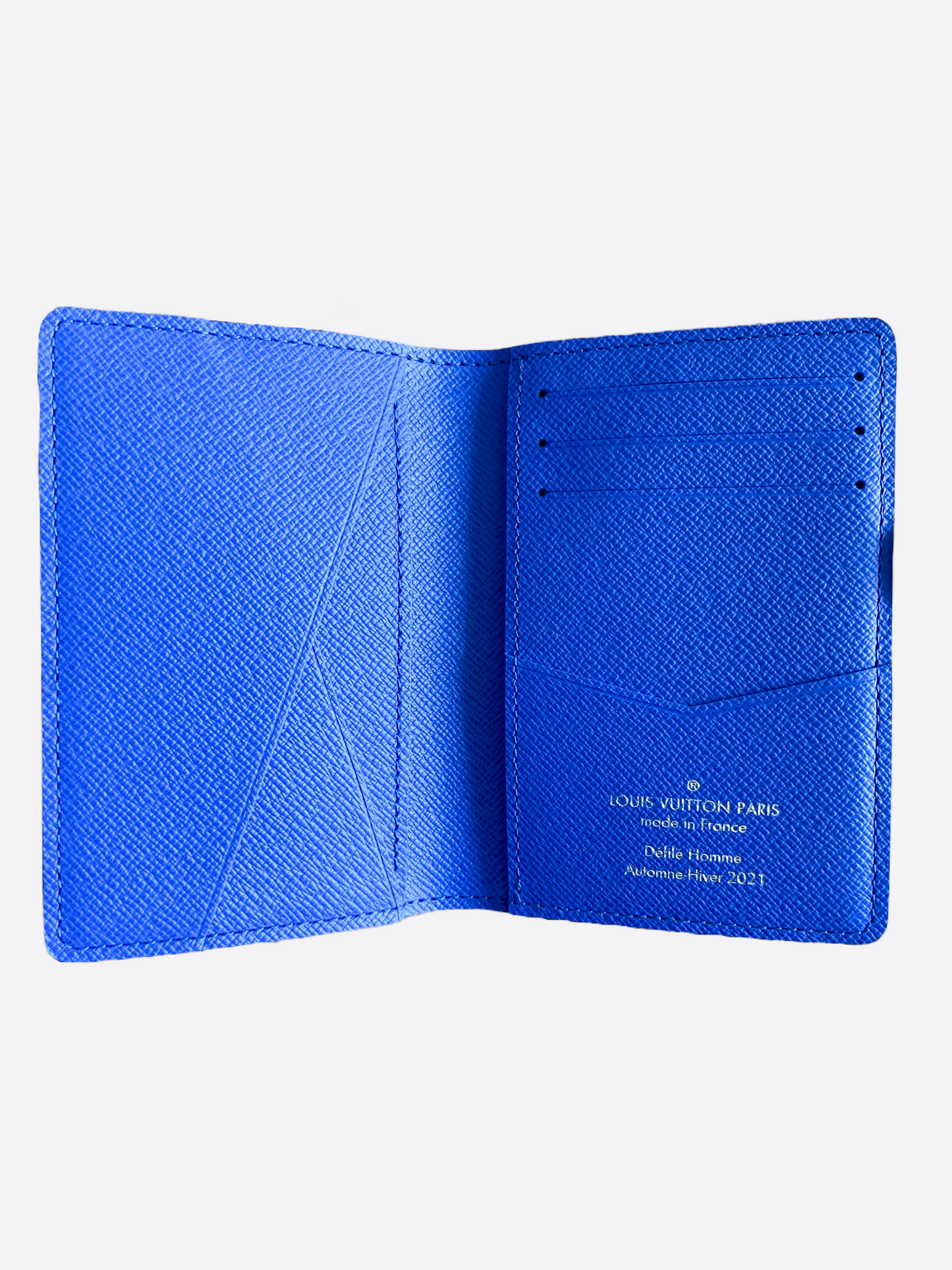 Louis Vuitton Pocket Organizer, Blue, One Size