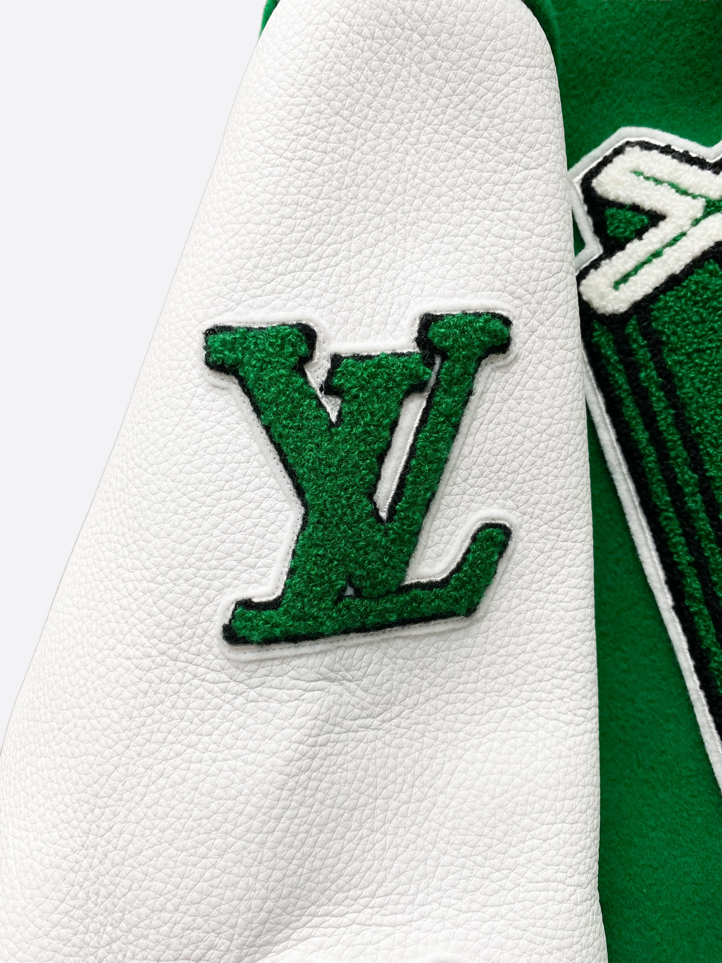 Louis Vuitton Green Varsity Jacket