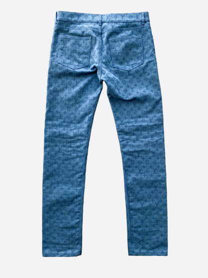 Louis Vuitton Blue Monogram Denim