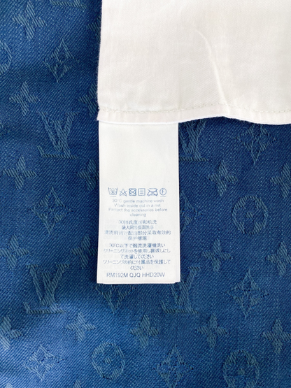 Louis Vuitton Blue Monogram Denim