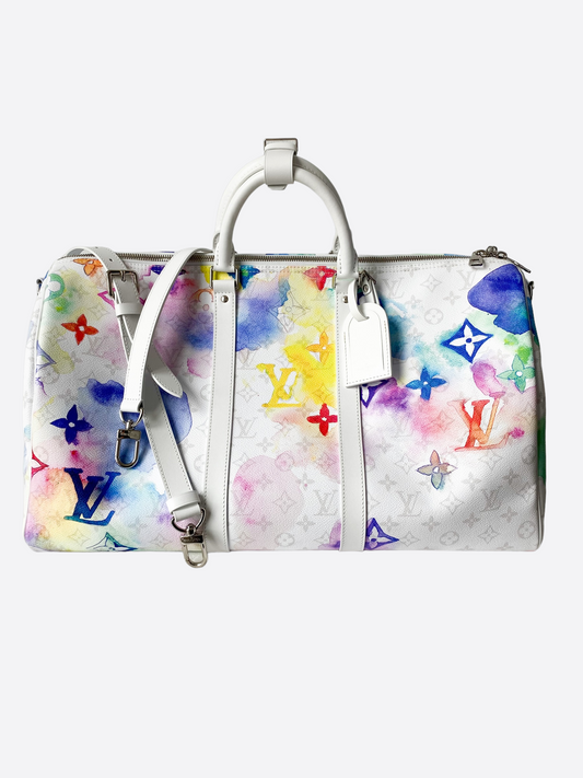 Louis Vuitton Watercolor Monogram Keepall 50