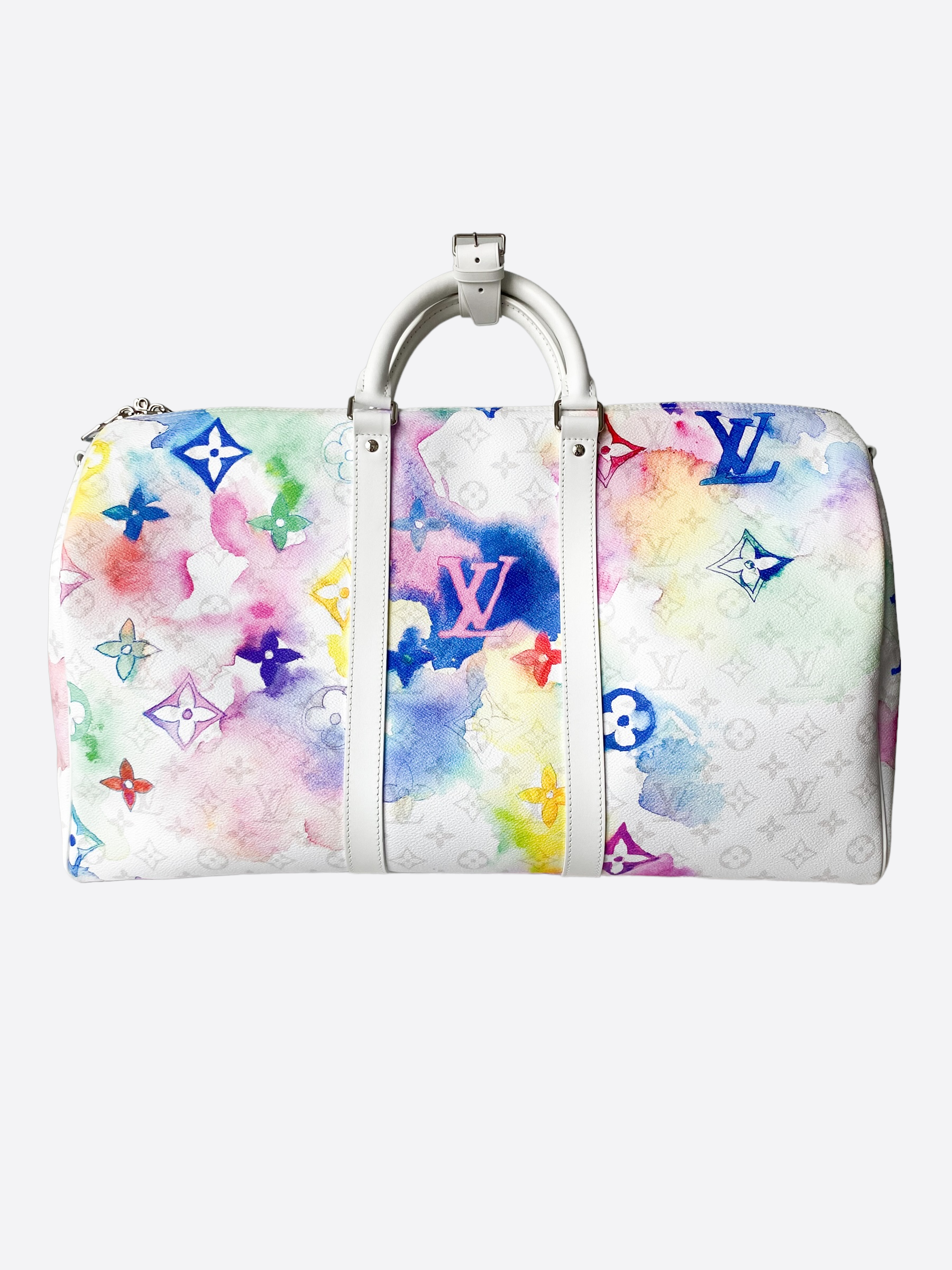 New Louis Vuitton Watercolor Keepall Bag 50 For Sale at 1stDibs