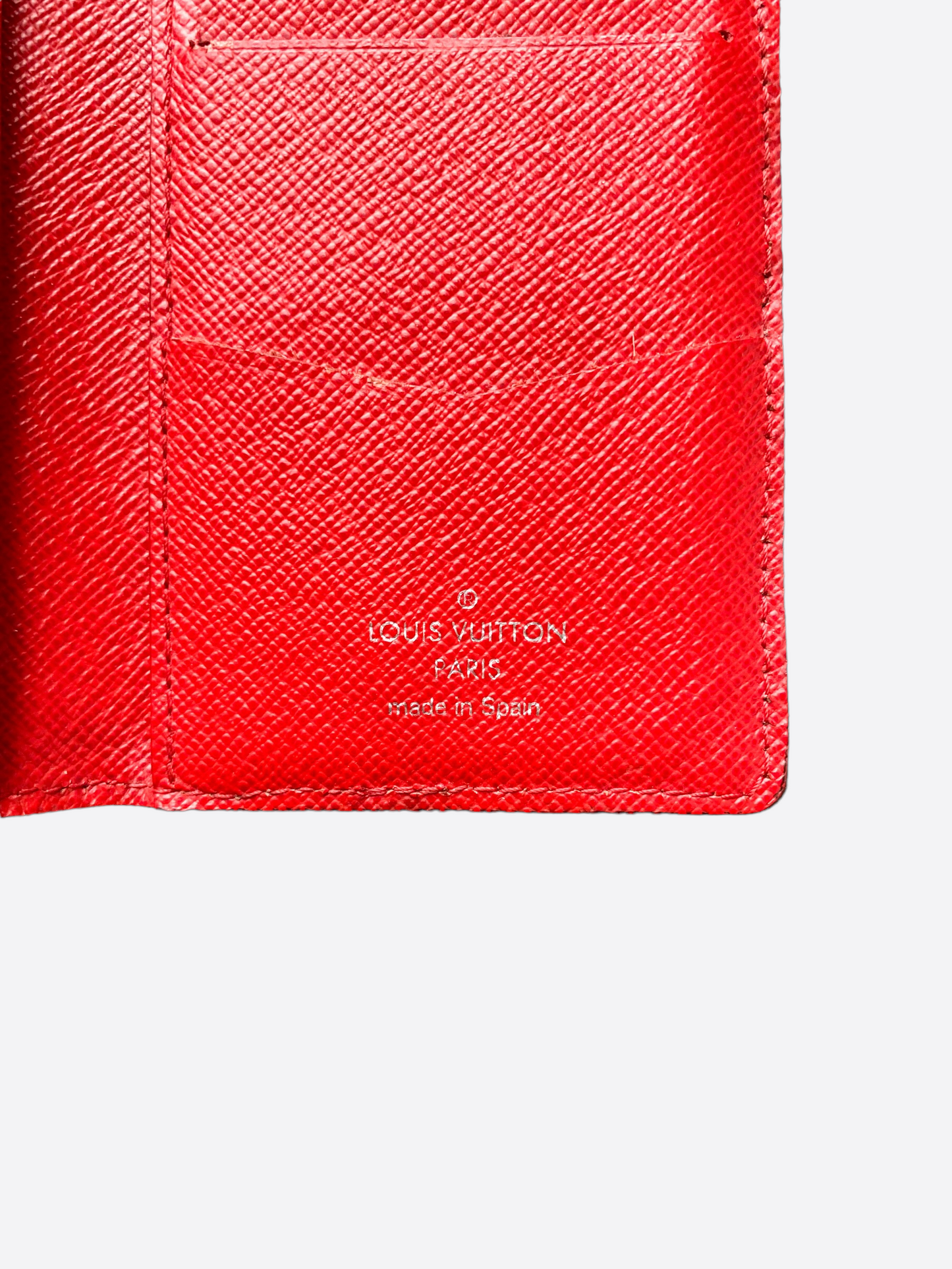 Pocket Organiser Louis Vuitton Supreme collection Black Leather