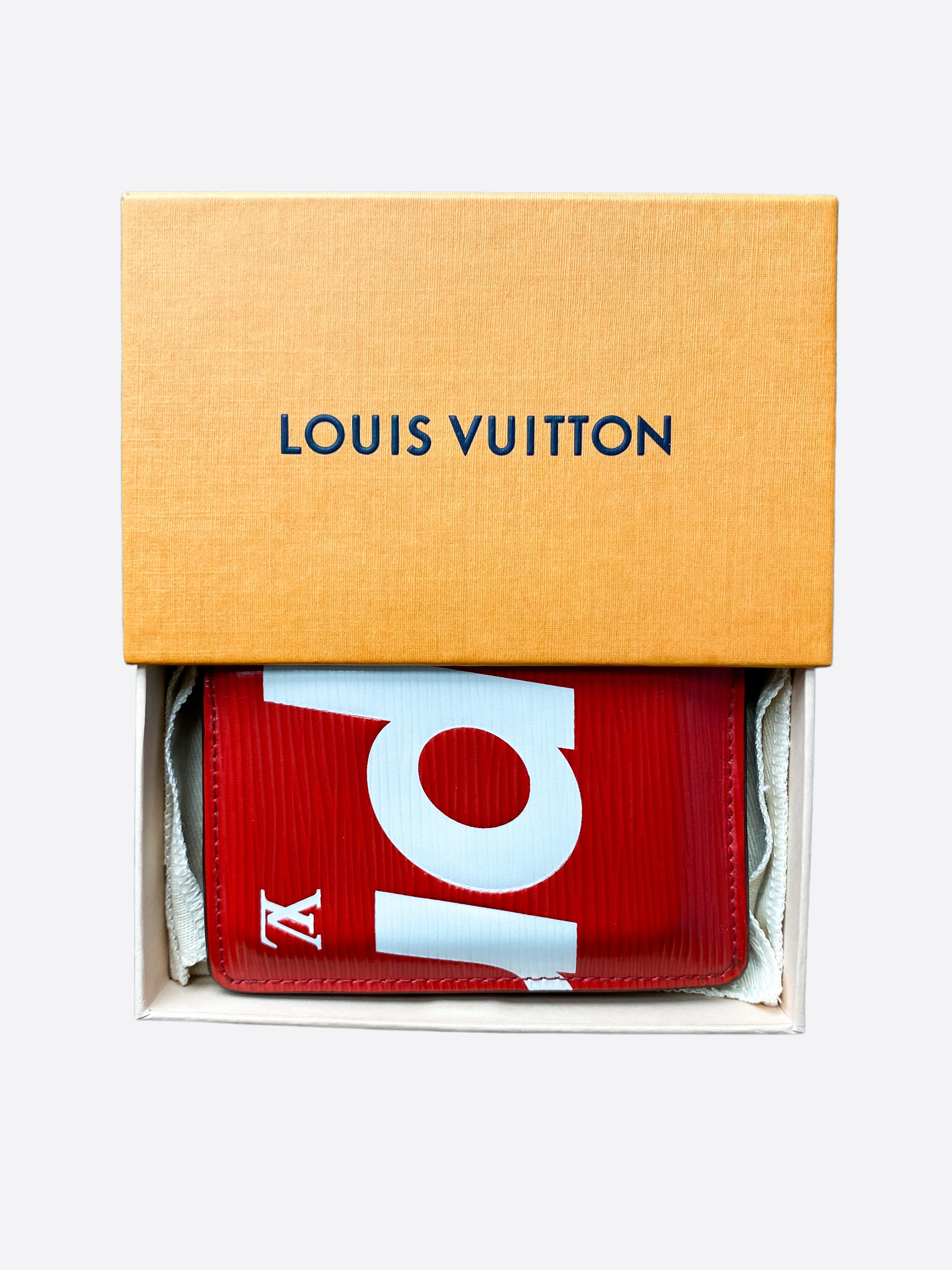 Supreme x Louis Vuitton Pocket Organiser, Louis Vuitton Damier Infini  Keepall Bag