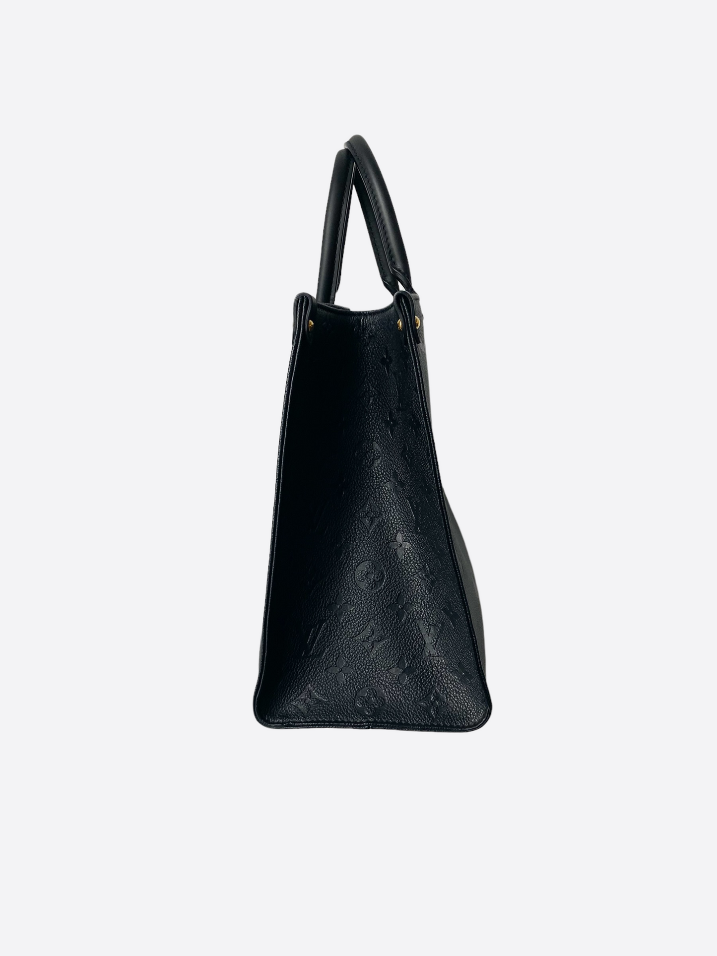 Louis Vuitton Black Monogram Empreinte On The Go MM