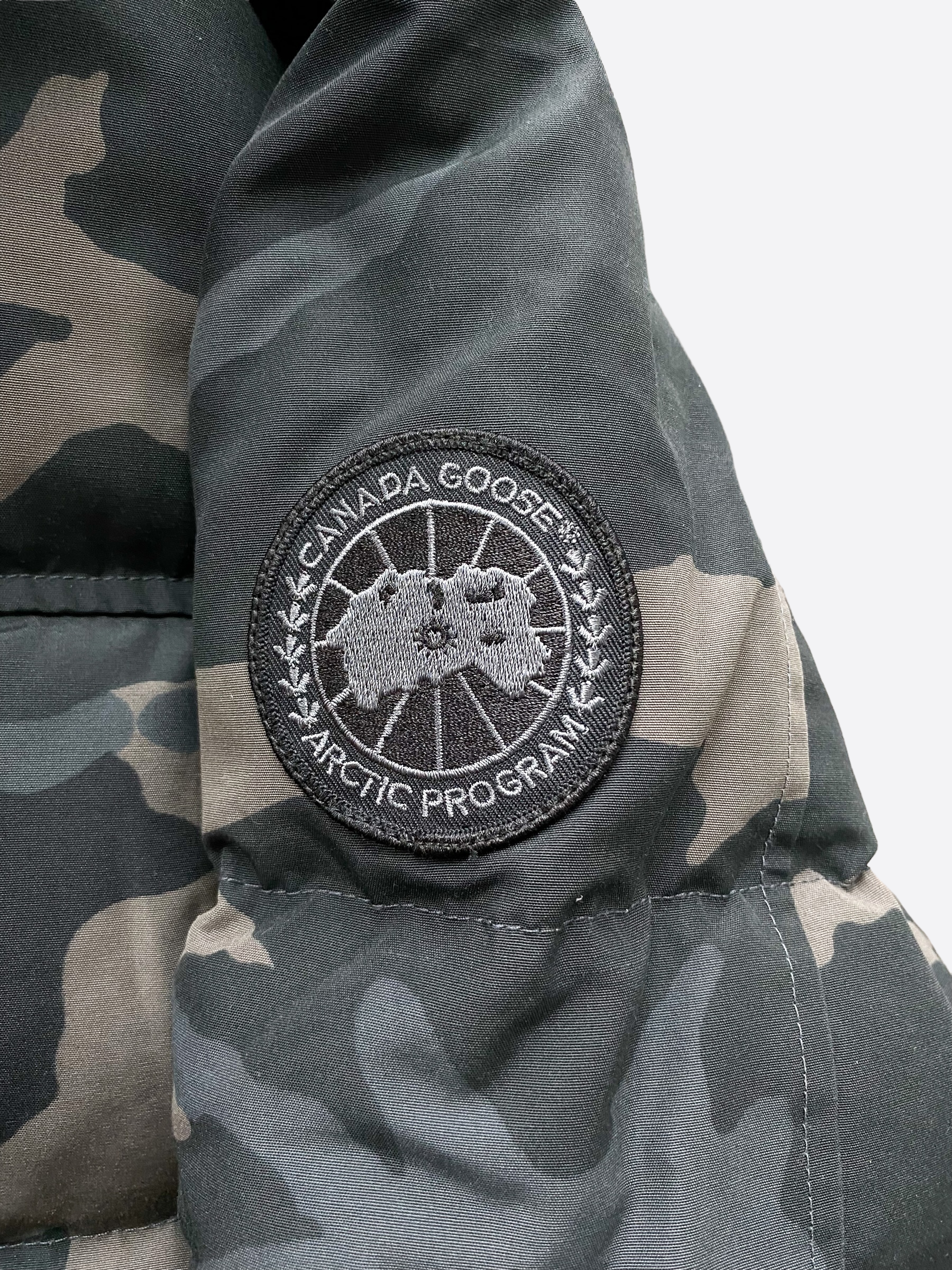 Canada goose macmillan deals parka black label camo