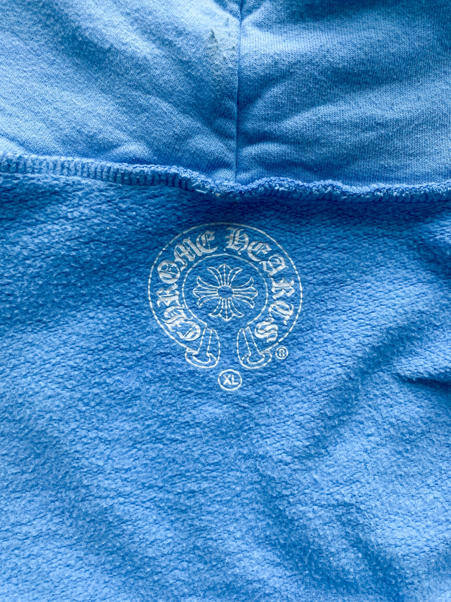 Chrome Hearts Blue Miami Exclusive Girls Love Chrome Hoodie