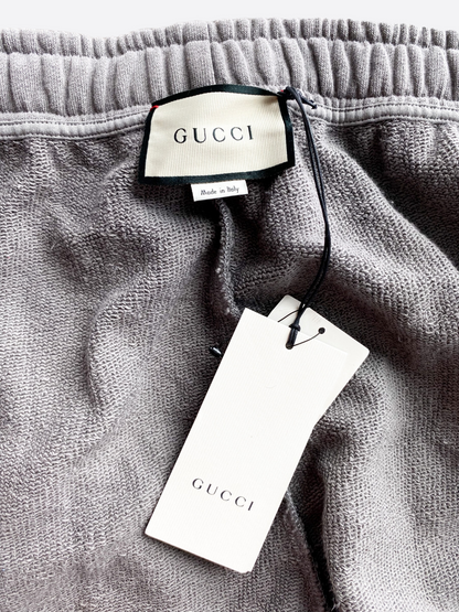 Gucci Grey GG Striped Sweatpants