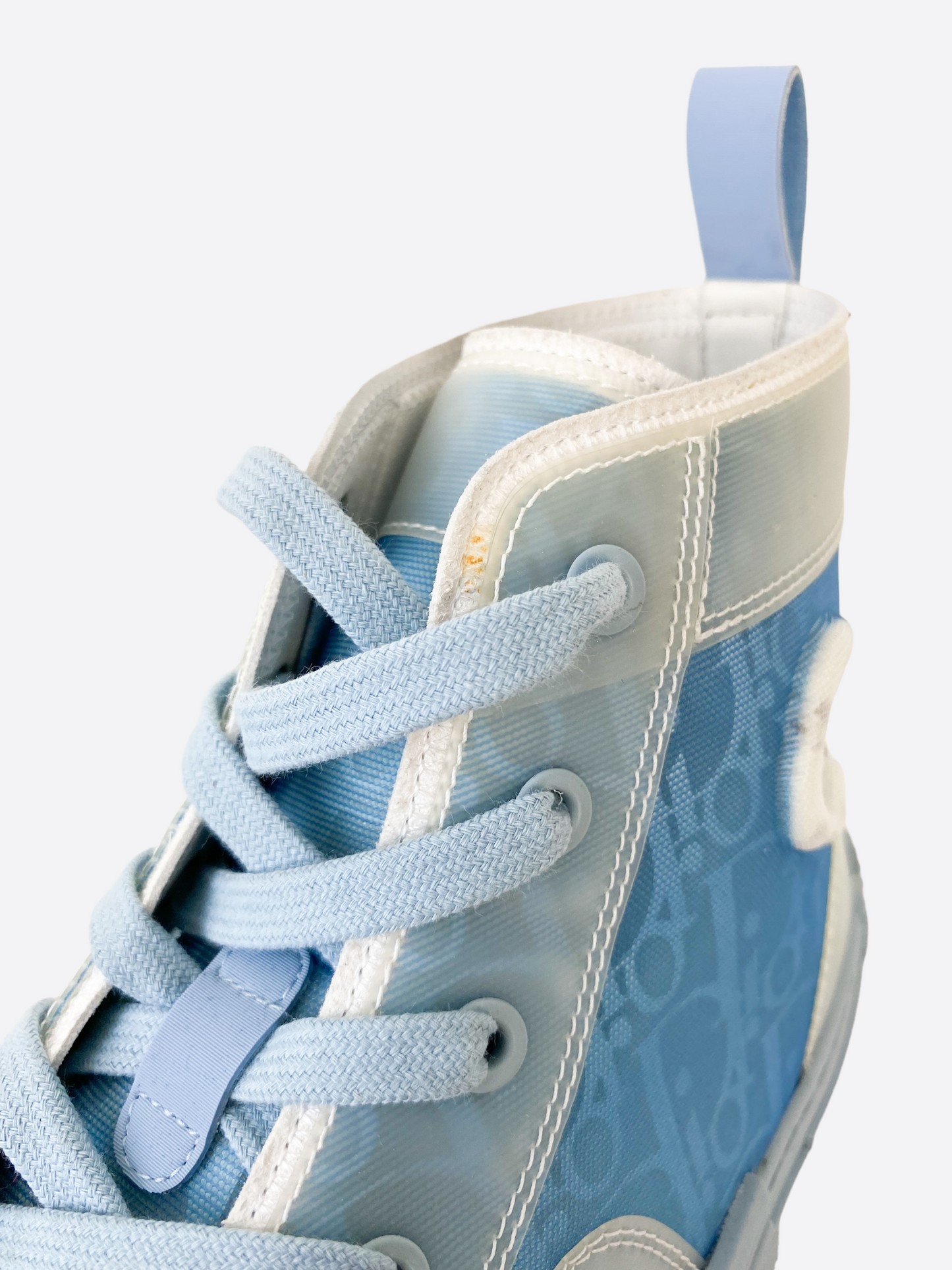 Dior Daniel Arsham Blue Oblique B23 Sneakers