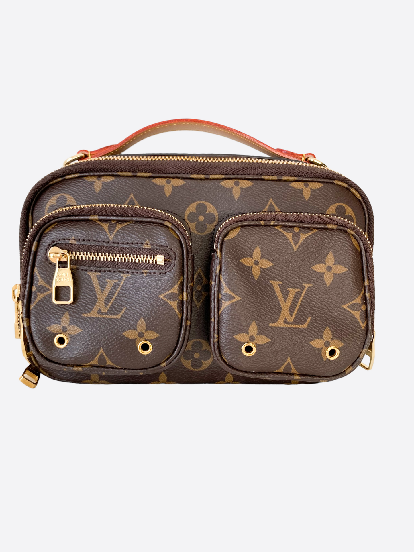 Trocadéro leather crossbody bag Louis Vuitton Brown in Leather - 32776718