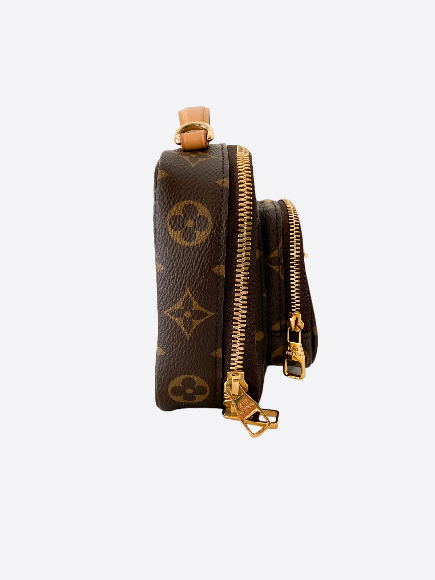 Félicie leather crossbody bag Louis Vuitton Brown in Leather - 32211000