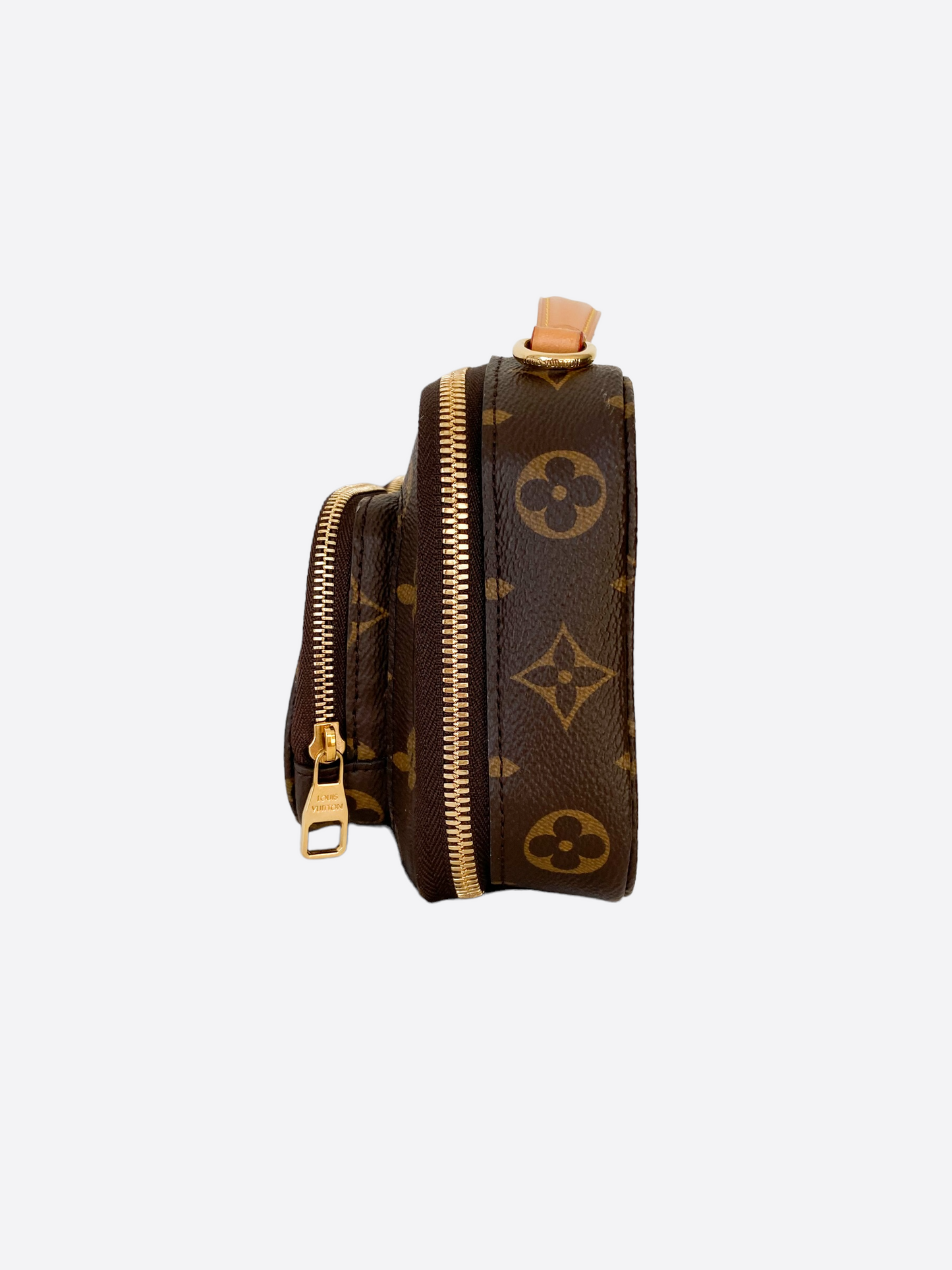leather crossbody bag Louis Vuitton Brown in Leather - 38917016