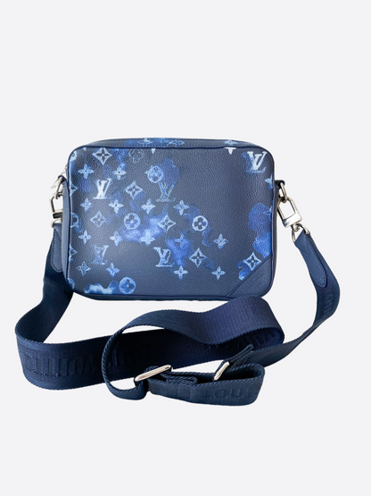 Louis Vuitton Blue Watercolor Trio Messenger