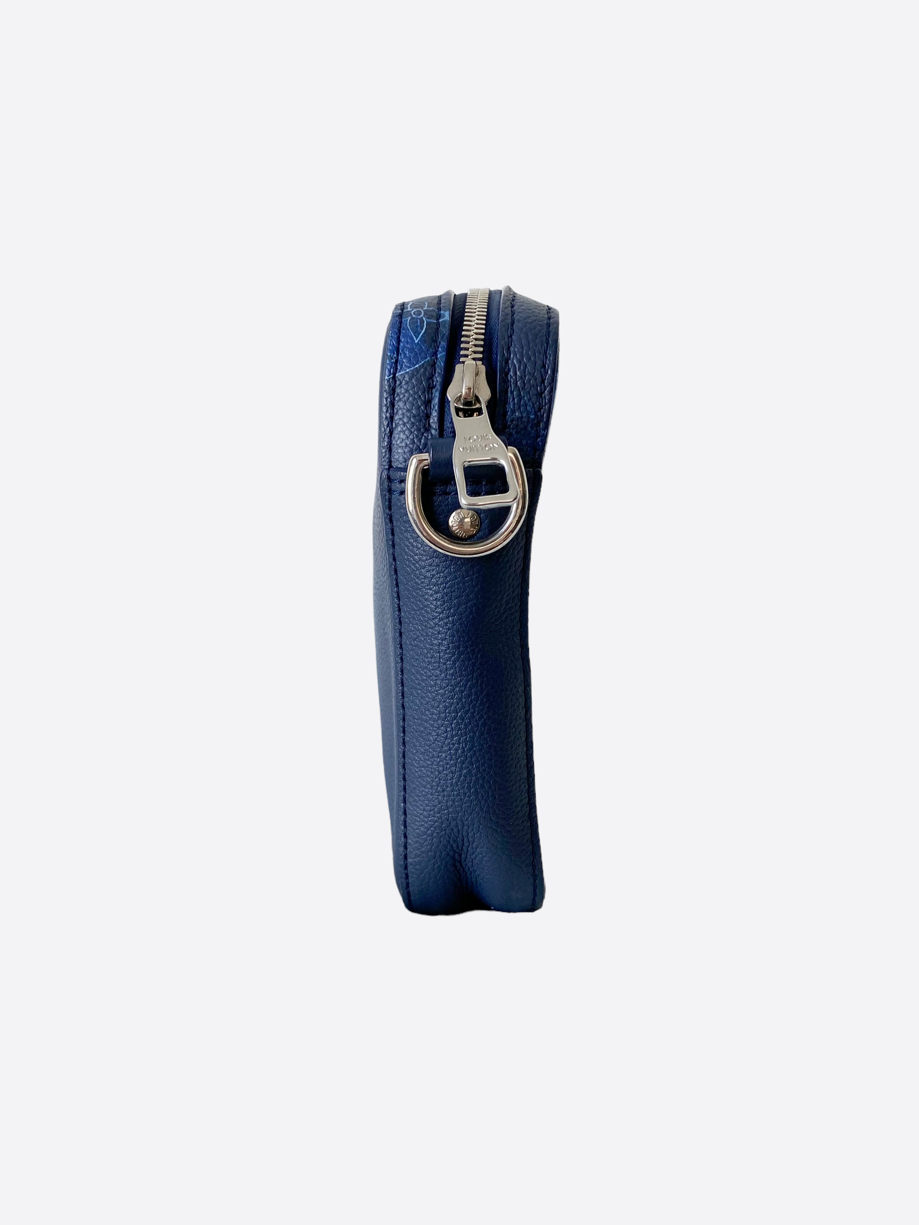 Louis Vuitton Trio Messenger Color Shoulder Bag Monogram Blue M57840  men's bag