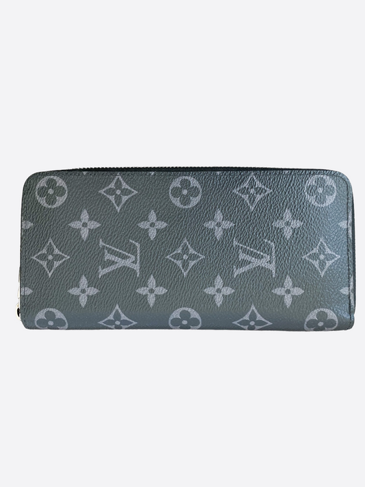 Louis Vuitton Monogram Eclipse Vertical Zippy Wallet