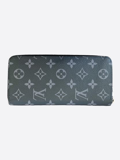 Louis Vuitton Monogram Eclipse Vertical Zippy Wallet