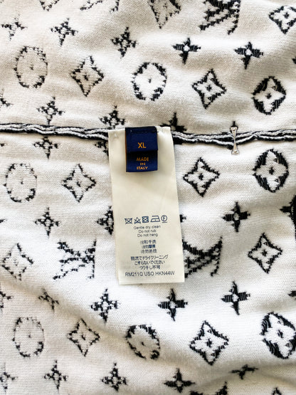 Louis Vuitton Black Monogram Gradient Sweater