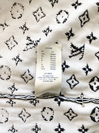 Louis Vuitton Black Monogram Gradient Sweater