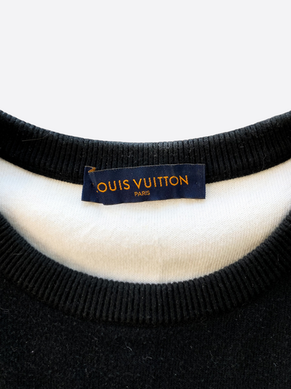 Louis Vuitton Black Monogram Gradient Sweater