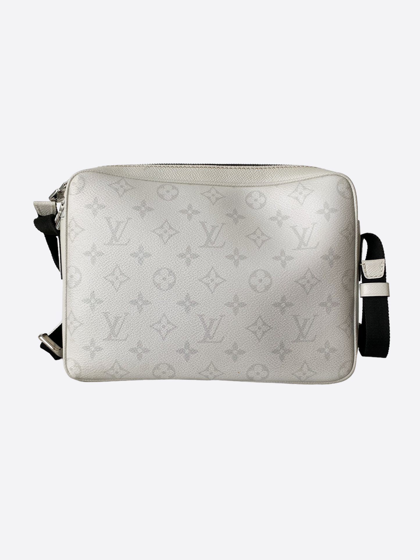 Louis Vuitton White 'Outdoor' Messenger Bag