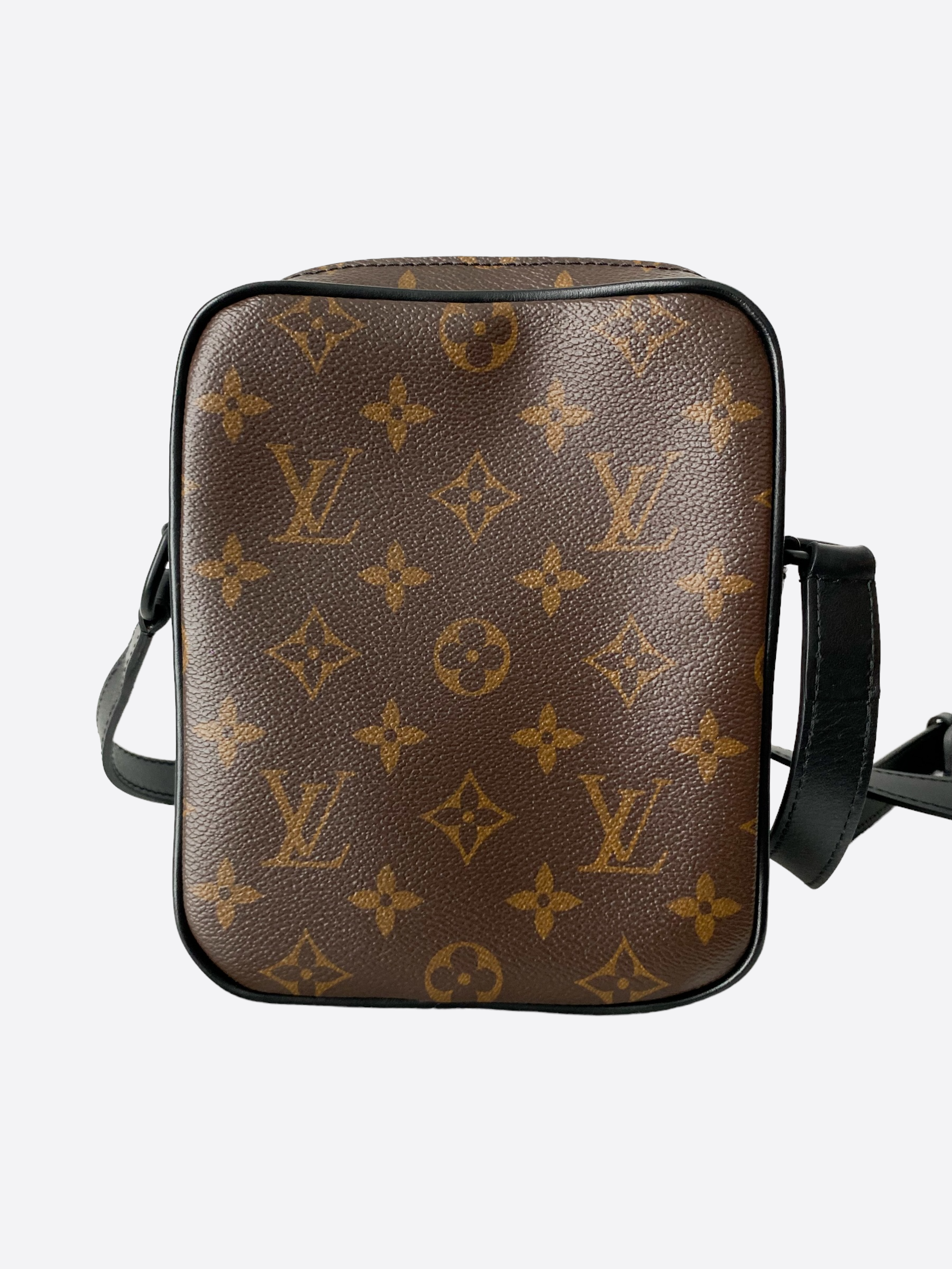 Brown Louis Vuitton Monogram Macassar Christopher Wearable Wallet Crossbody  Bag