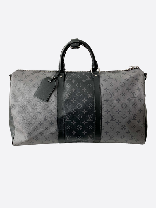 Louis Vuitton Reverse Monogram Eclipse Keepall 50