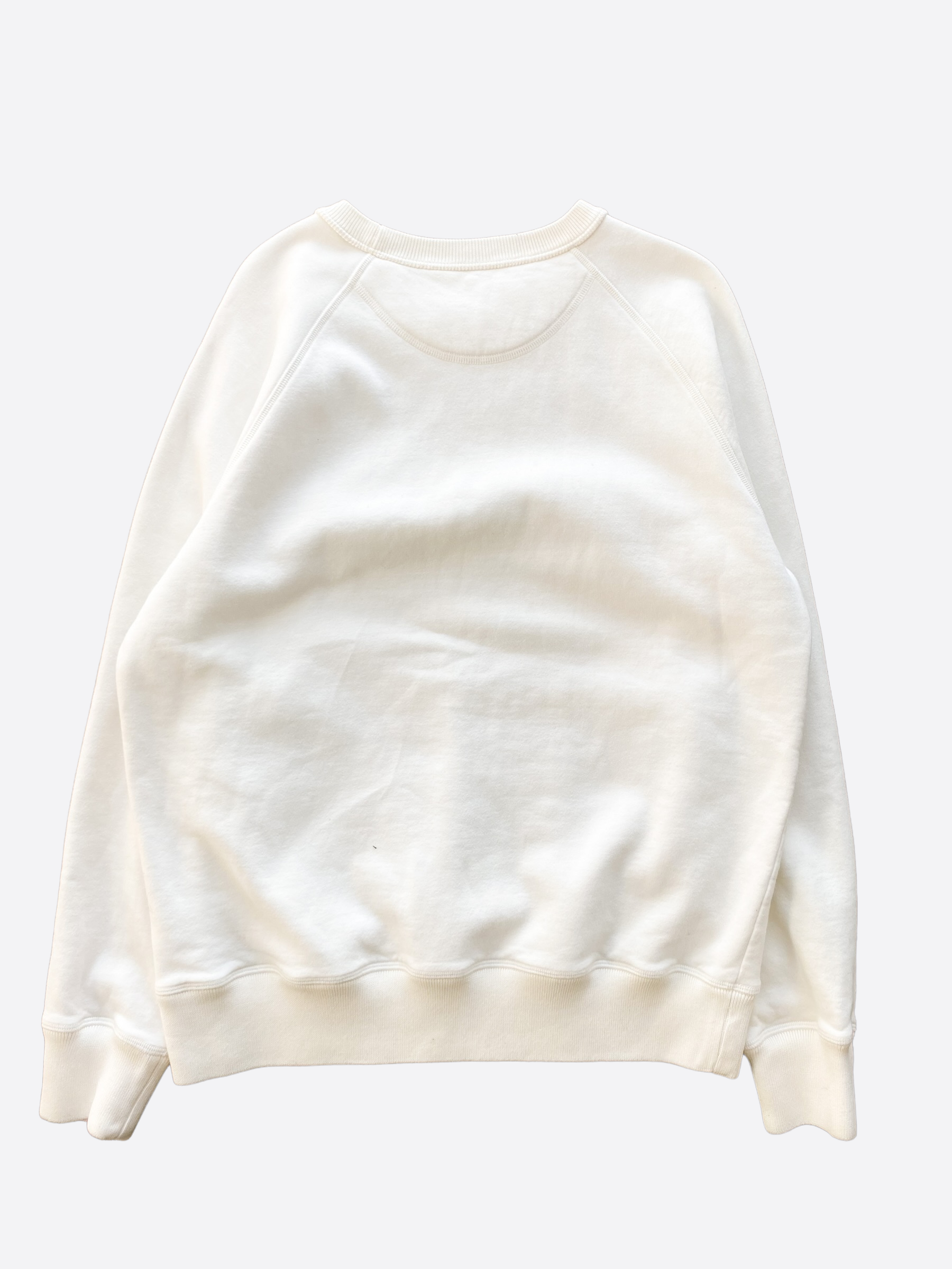 Louis Vuitton Forever embroidered sweatshirt.