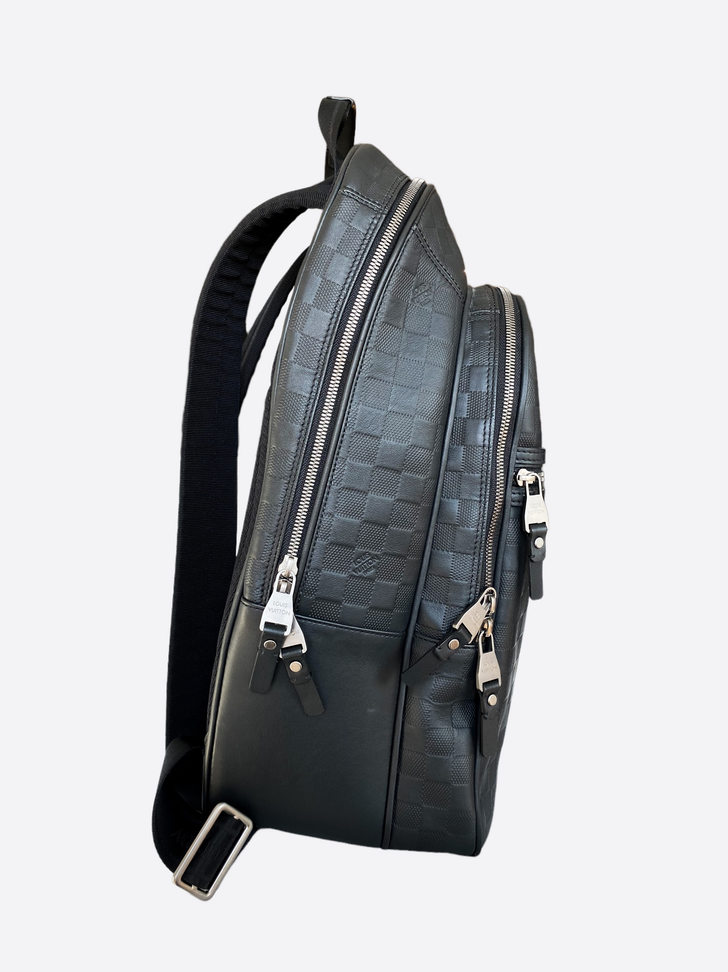 Louis Vuitton Damier Infini Michael Orange Calf Leather Backpack N41403  231005N