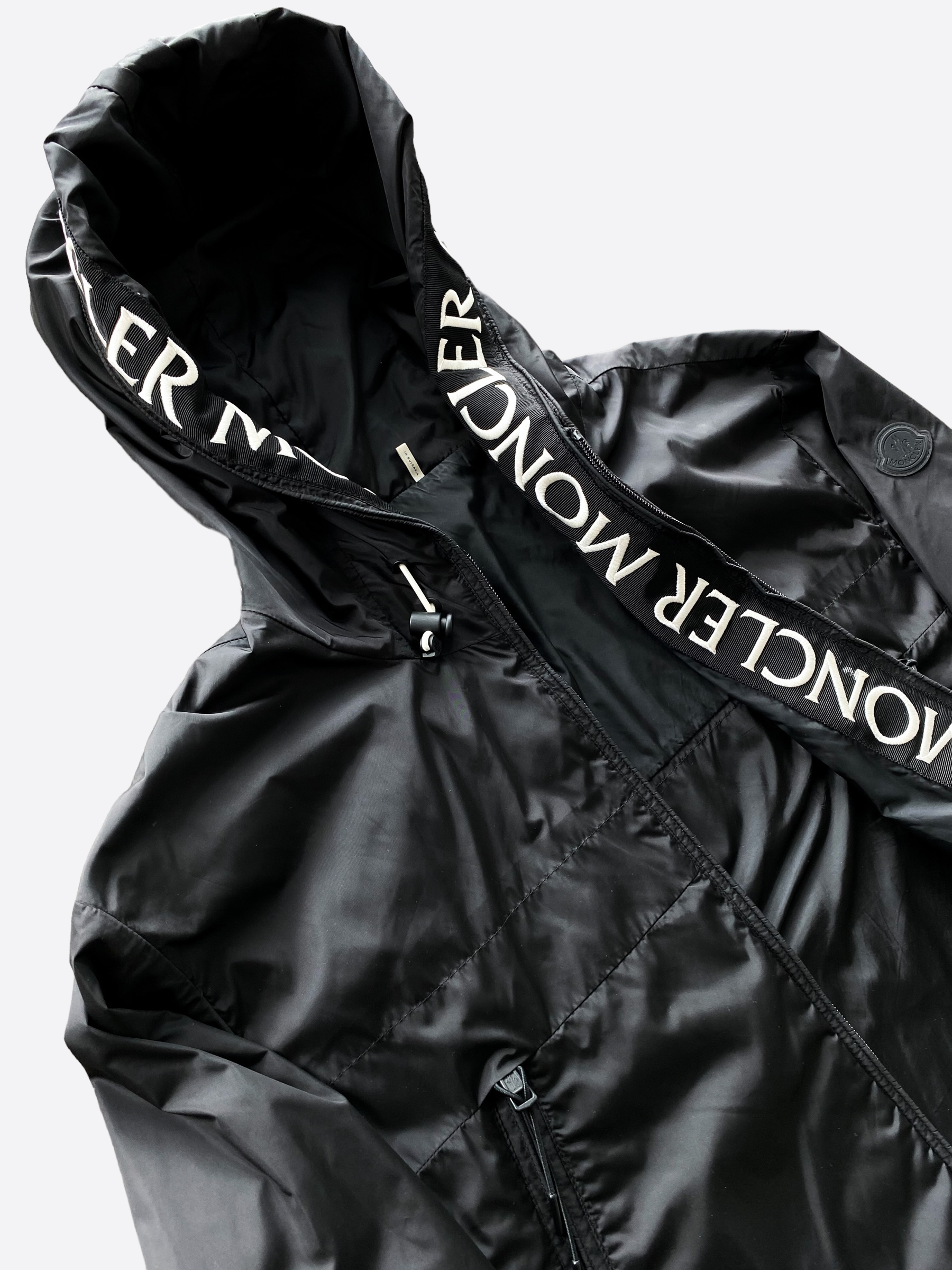 Moncler massereau online logo hooded jacket