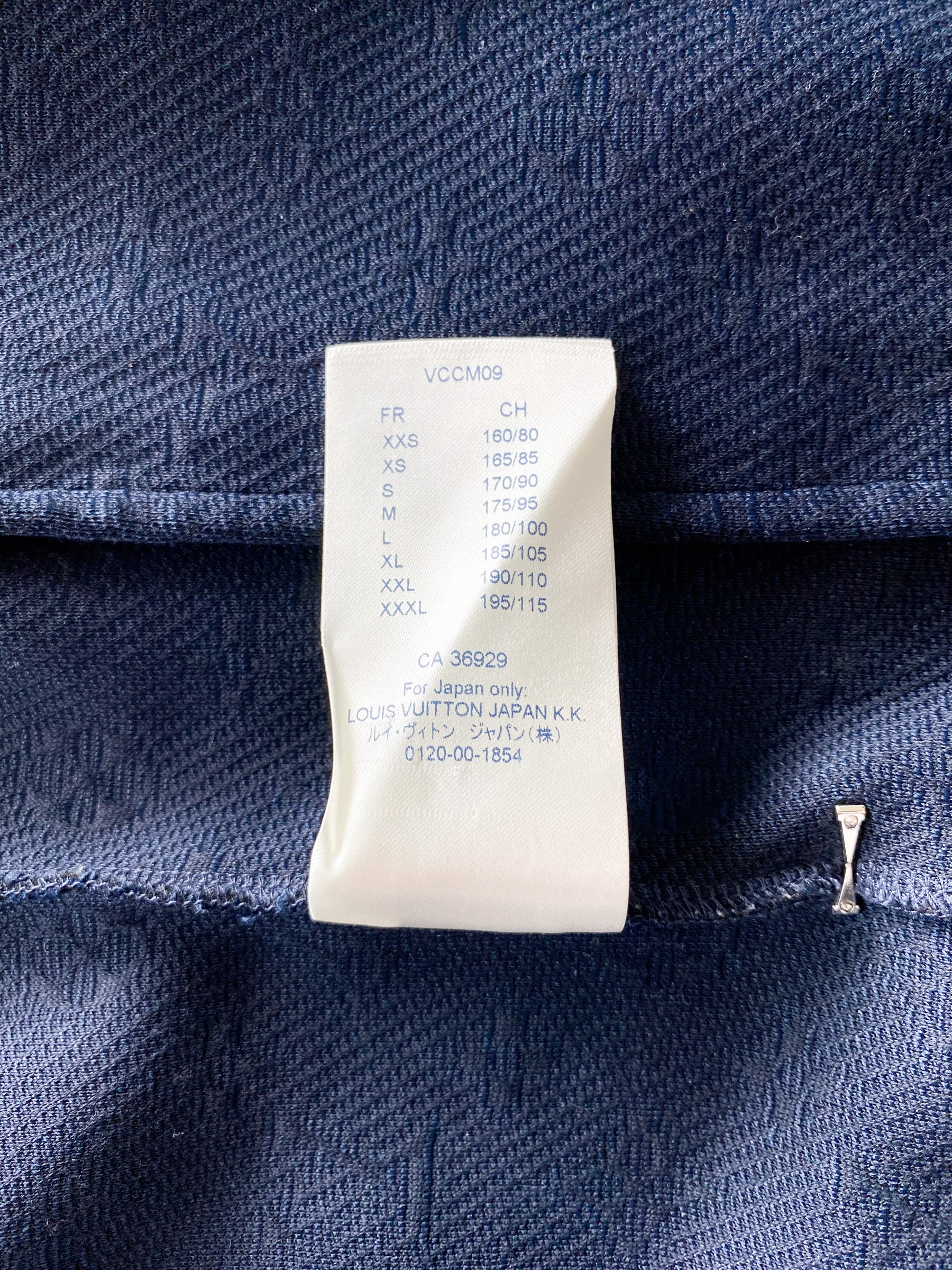 Louis Vuitton 2018 Velour Monogram Track Jacket - Blue Outerwear, Clothing  - LOU202856