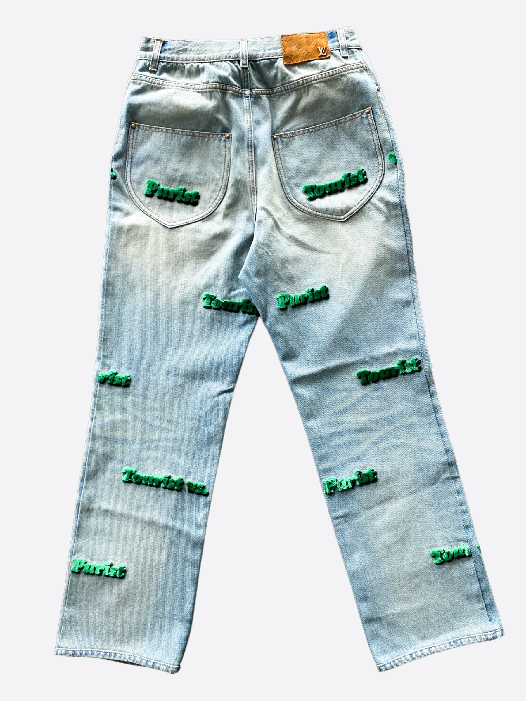 Louis Vuitton Baggy Tuffetage Denim Jeans