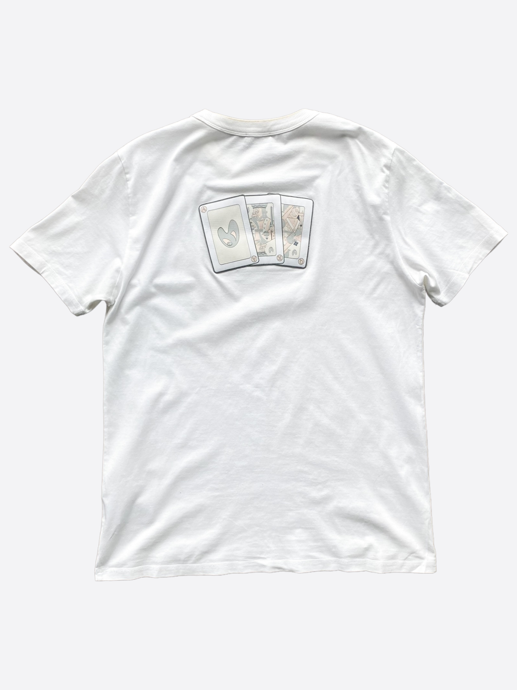 Dior Kenny Scharf White Cards Tee