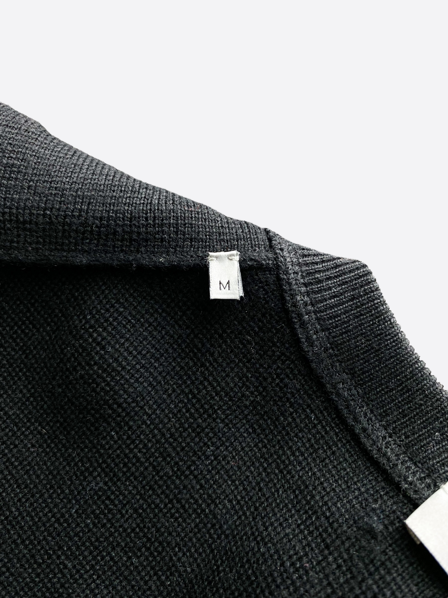 Dior Oblique Black Reflective Wool Sweater