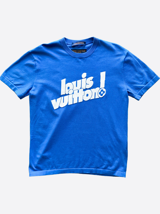 Louis Vuitton Blue Everyday Logo Tee