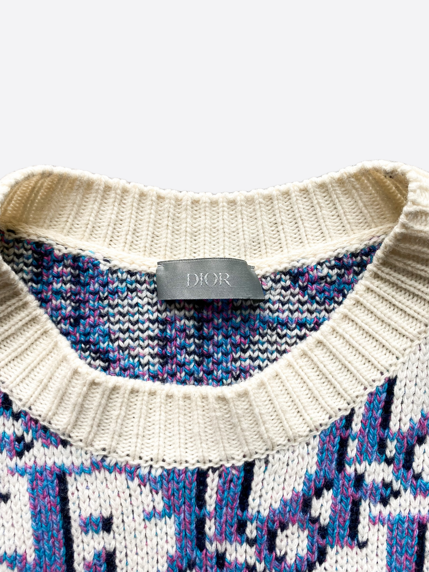 Dior Oblique Wool & Cashmere Knit Sweater