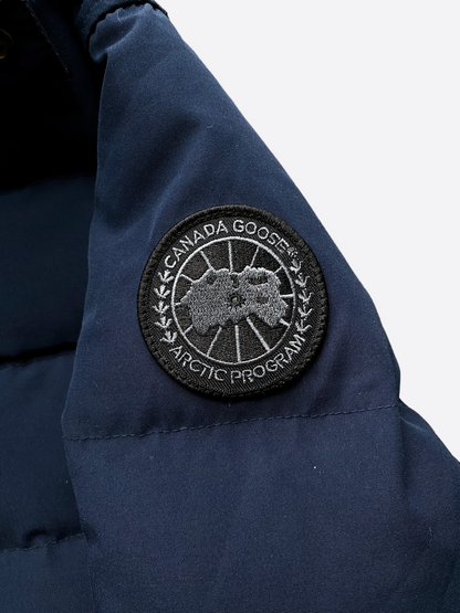 Canada Goose Admiral Blue Wedgemount Black Label Men's Jacket