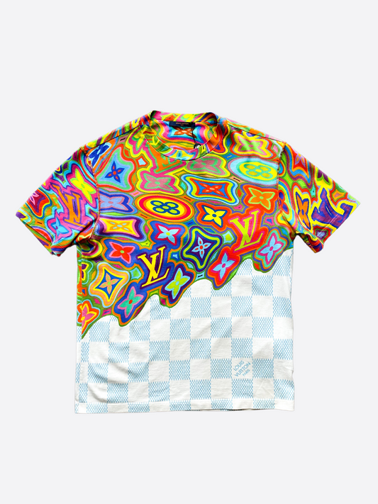 Louis Vuitton Psychedelic Print Tee Shirt