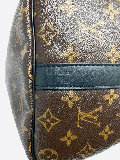 Louis Vuitton Brown Macassar Keepall 45