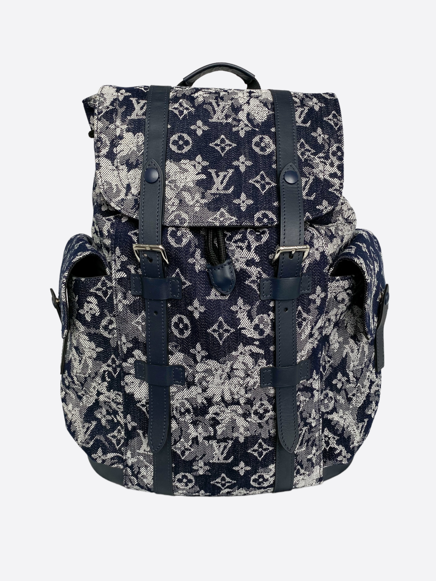 Louis Vuitton Monogram Tapestry Christopher Backpack in Coated Canvas with  Silver-tone - US