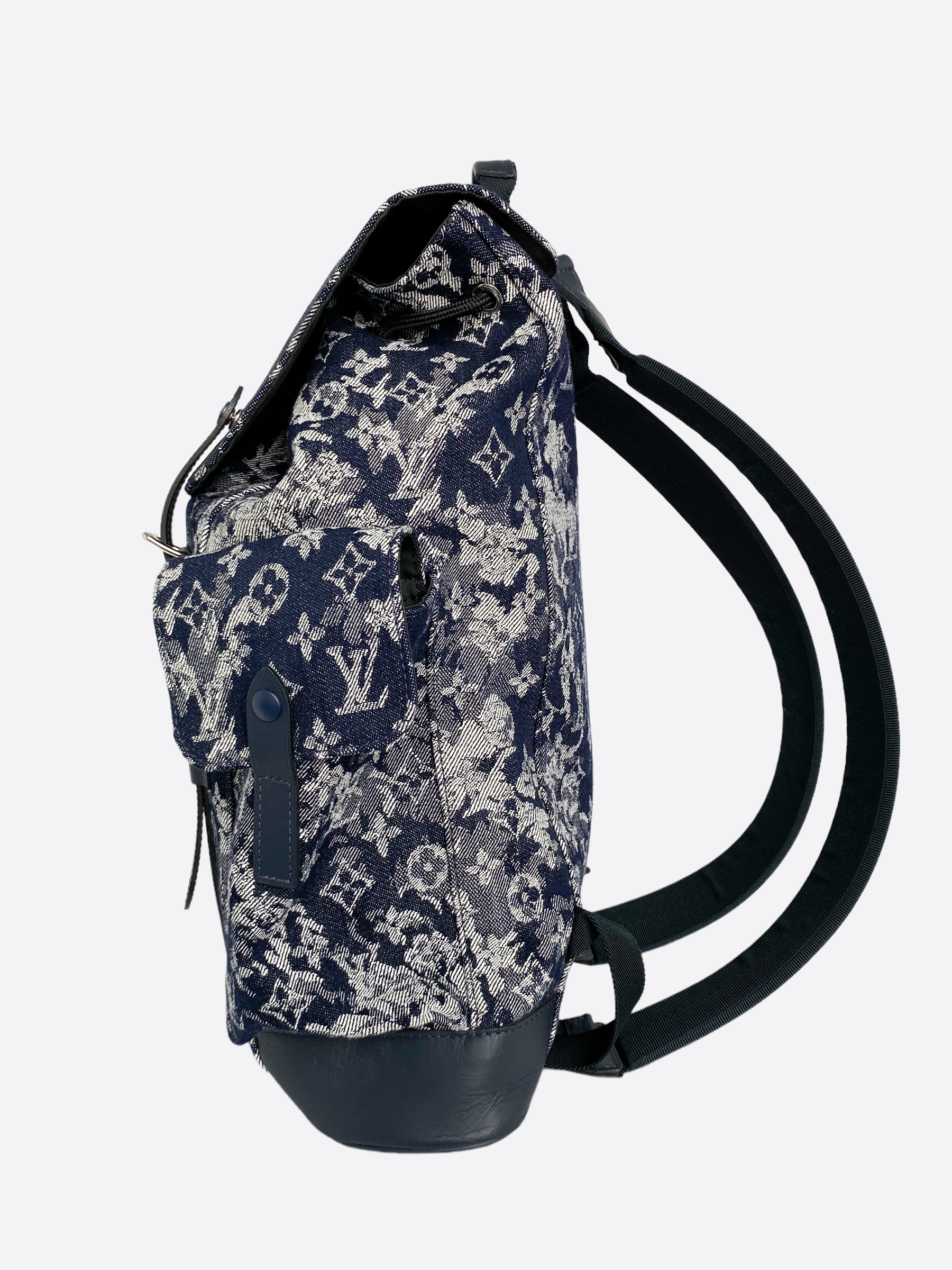 Louis Vuitton Tapestry Monogram Christopher Backpack – Savonches