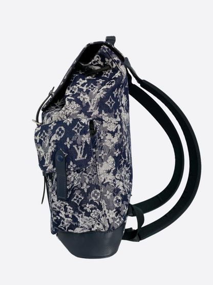 Louis Vuitton Tapestry Monogram Christopher Backpack