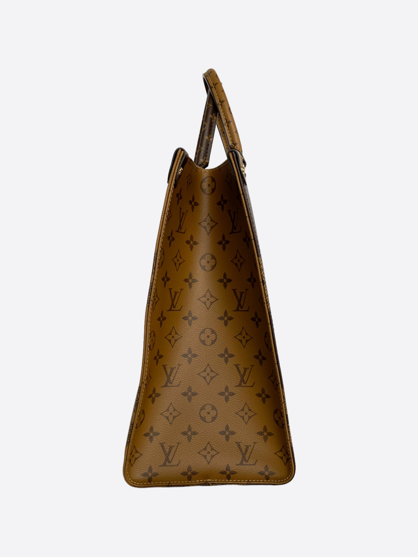 Louis Vuitton Brown Reverse Monogram On The Go Tote