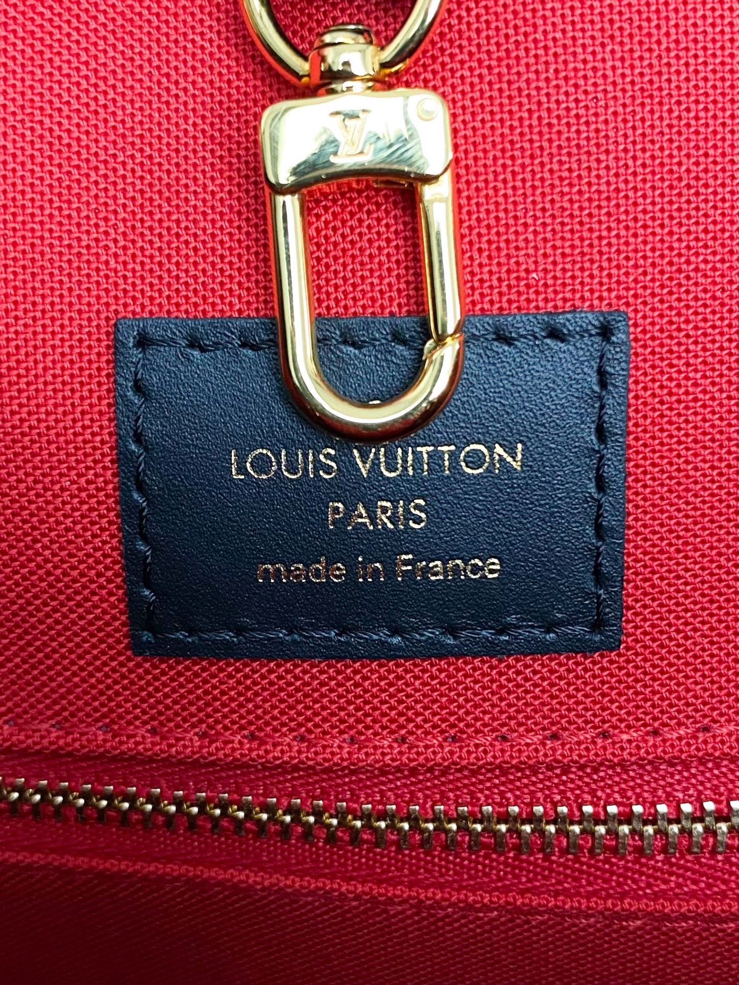 Louis Vuitton Brown Reverse Monogram On The Go Tote