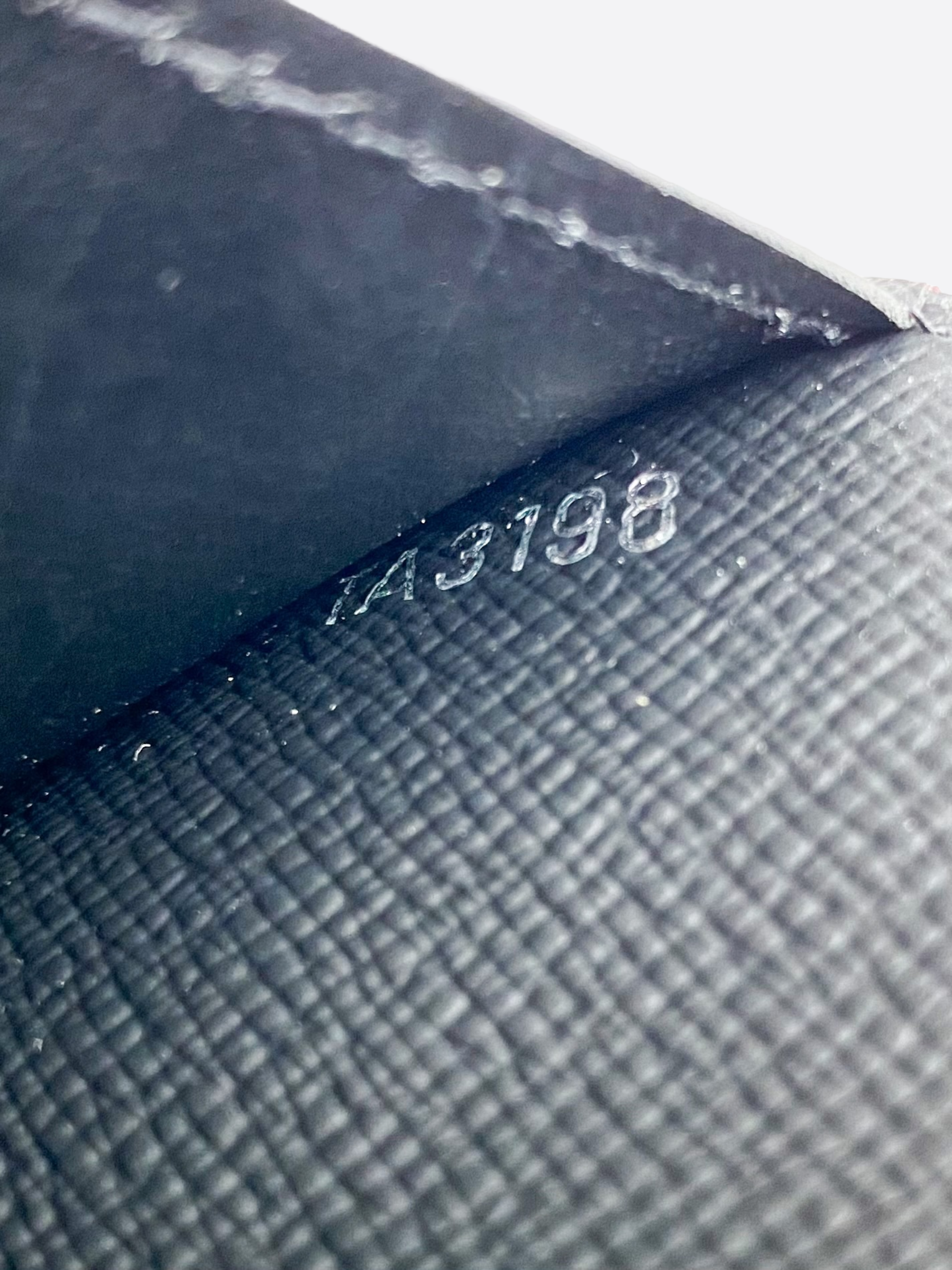 Louis Vuitton, Bags, Louis Vuitton Damier Graphite Brazza Wallet With  Blue Interior